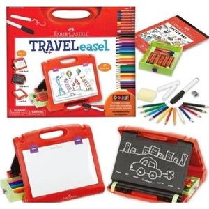 Faber-Castell Do-Art 3-in-1 Travel Easel -  Tabletop Easel for Kids Pre-…